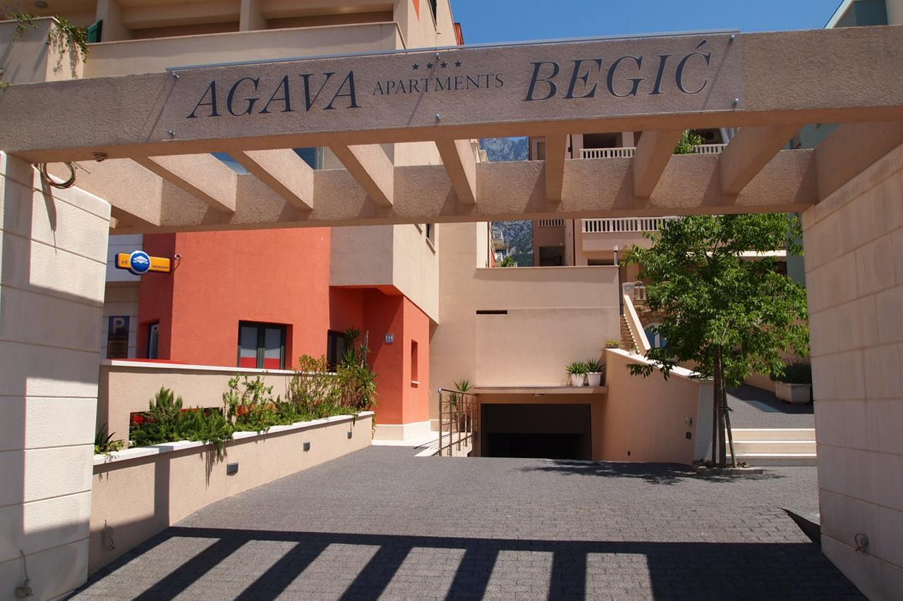Agava Apartments Begic Makarská Exteriér fotografie
